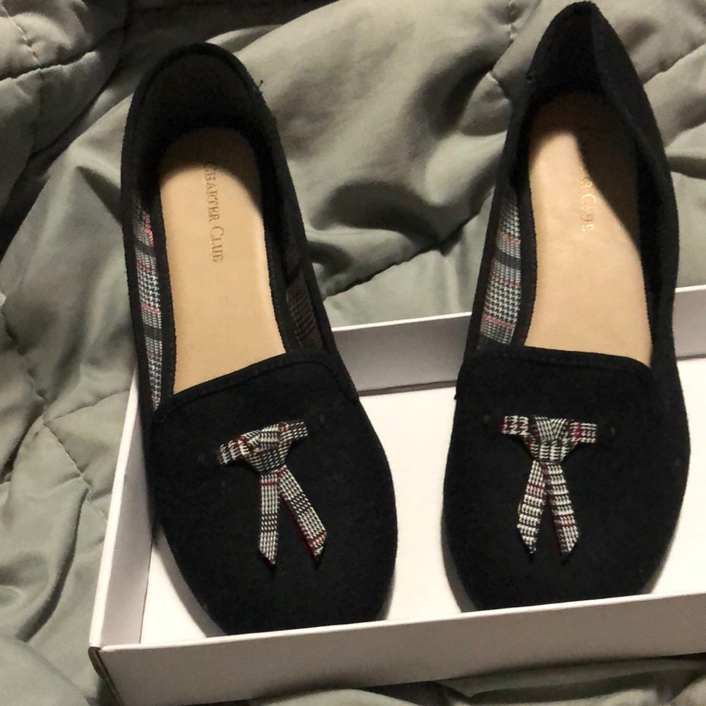 Charter Club Womens Kimii Deconstructed Loafers
